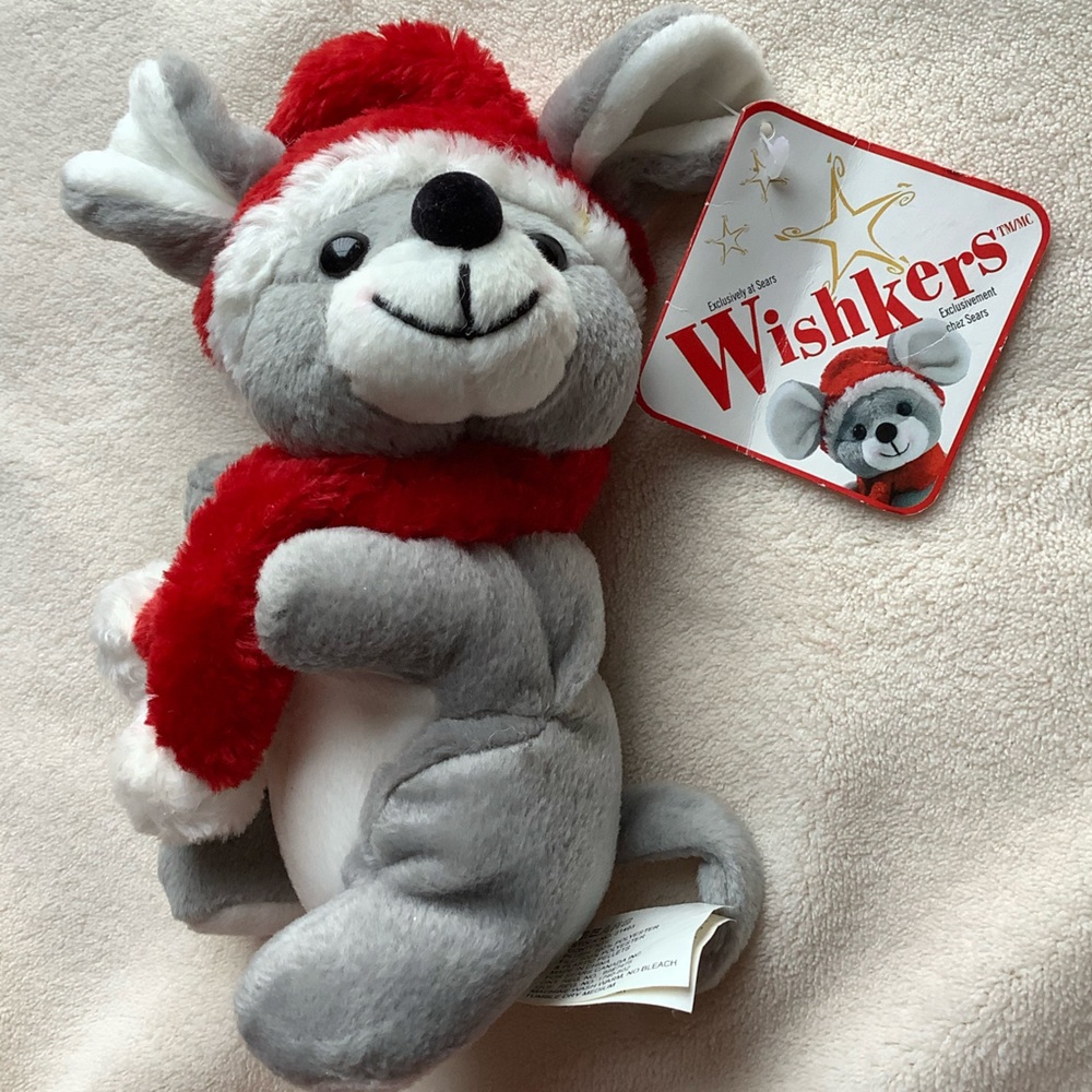SEARS Vintage Holiday Plush 7 Pce Set 1999 to 2005 Stuffed Animal Christmas Lot - Picture 7 of 16